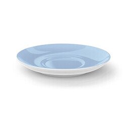 Kaffee-Untertasse 14 cm Solid Color Morgenblau Dibbern