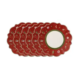 Brotteller rot Toy's Delight 6-tlg. Villeroy & Boch