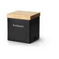 Vorratsdose 14x12cm H.15,5cm Keramik schwarz Continenta