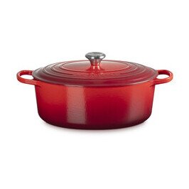 Bräter mit Deckel 33 cm Signature Kirschrot Le Creuset