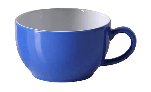 Kaffee/Tee-Tasse 0,25 l Solid Color Kornblume