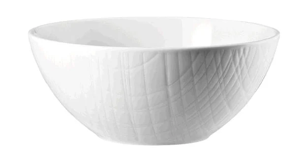 Müslischale 14 cm Mesh Weiss