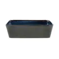 Auflaufform 28x21x8 cm schwarz/blau Bitz