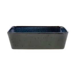 Auflaufform 28x21x8 cm schwarz/blau Bitz