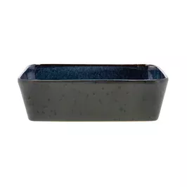 Auflaufform 28x21x8 cm schwarz/blau Bitz