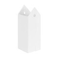 Haus der schönen Dinge „Turm“ 15 cm weiß Räder