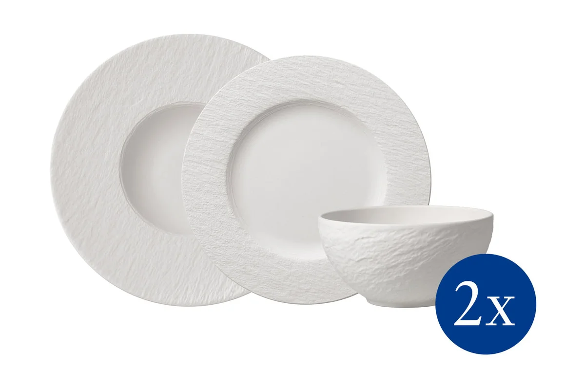 Starter-Set 6-tlg. EC Manufacture Rock blanc