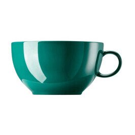 Cappuccino Obertasse Sunny Day Seaside Green Thomas