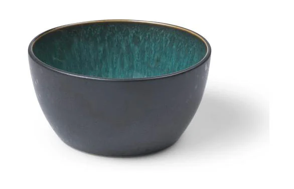 Bowl 14cm black/green