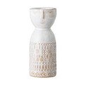 Vase Embla H:14,5cm Ø6cm weiß Bloomingville