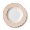 Suppenteller 23 cm Solid Color Peach Dibbern