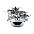 Topfset 9 tlg. Pots & Pans Alessi