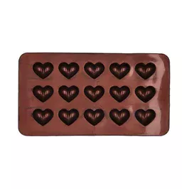 Pralinenform Herz 2er-Set Chocolaterie kupfer RBV Birkmann
