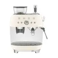 Espressomaschine mit Mahlwerk EGF03 2 Tassen 1650 W 50’s Style creme Smeg