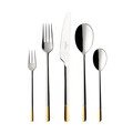 Tafelbesteck-Set 30-tlg. Ella Edelstahl teilvergoldet Villeroy & Boch