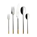 Tafelbesteck-Set 30-tlg. Ella Edelstahl teilvergoldet Villeroy & Boch