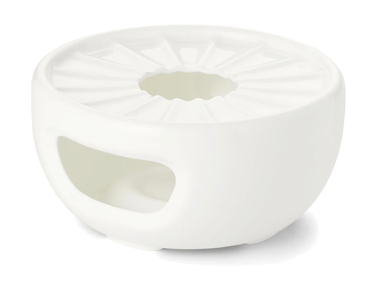 Stövchen Bone China weiss