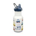Trinkflasche Kid Classic Cars einwandig  355ml mit Sippy Cap klean kanteen