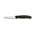 Gemüsemesser 8 cm Wellenschliff Swiss Classic schwarz Victorinox
