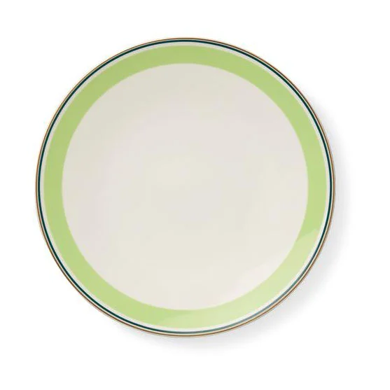 Speiseteller 28 cm Capri Maigrün/Dunkelgrün