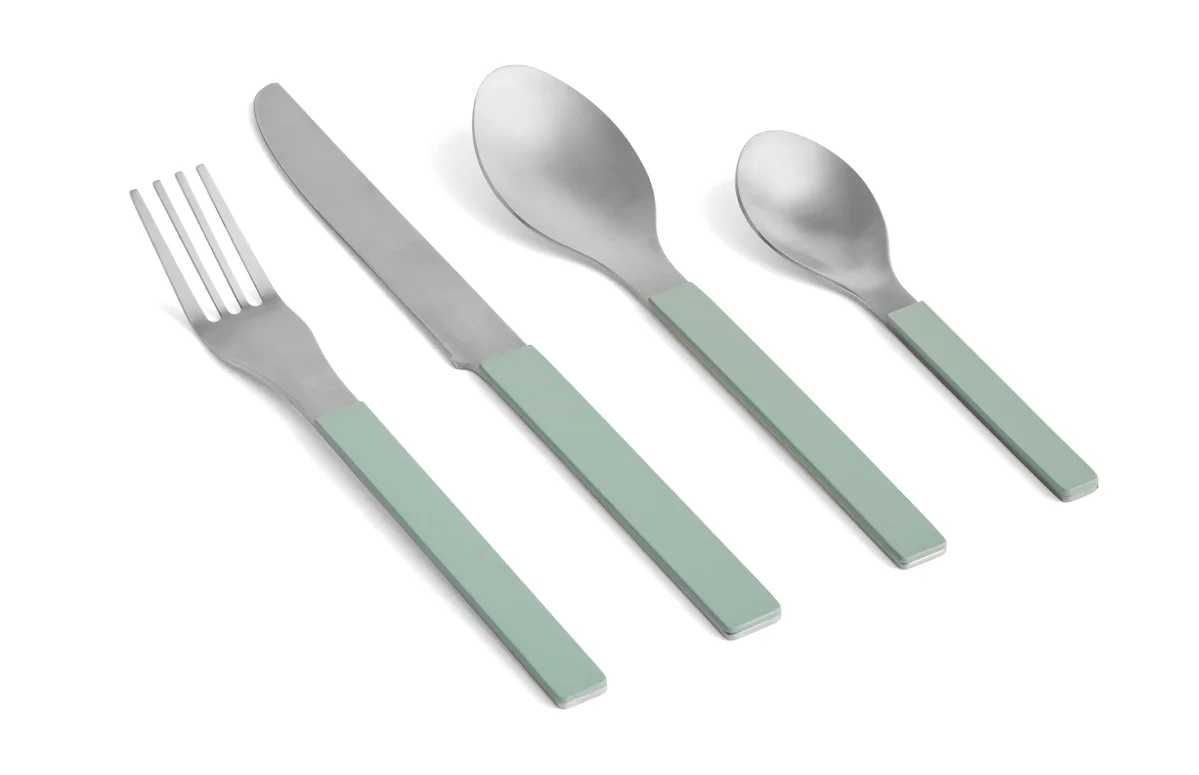 Besteck-Set 4-tlg. MVS grün
