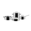 Topf-Set 7-tlg. Convivio edelstahl Alessi