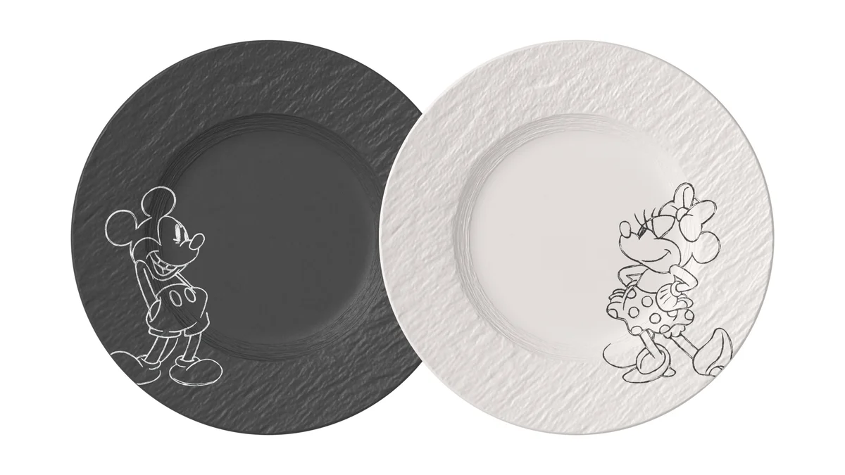 Frühstücks-/Dessertteller 2er-Set Manufacture Rock – Mickey Mouse