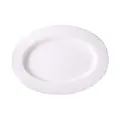 Platte oval 34 cm Fine Bone China Classic weiß Dibbern