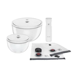 Vakuum-Starter-Set M/L 9-tlg. Fresh & Save Bowls klar Zwilling