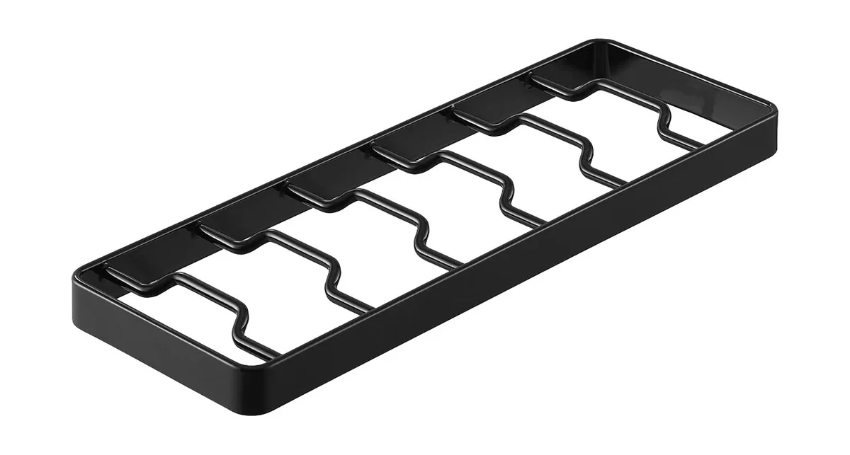 Schüsselhalter L 32x11x3 cm Tower schwarz