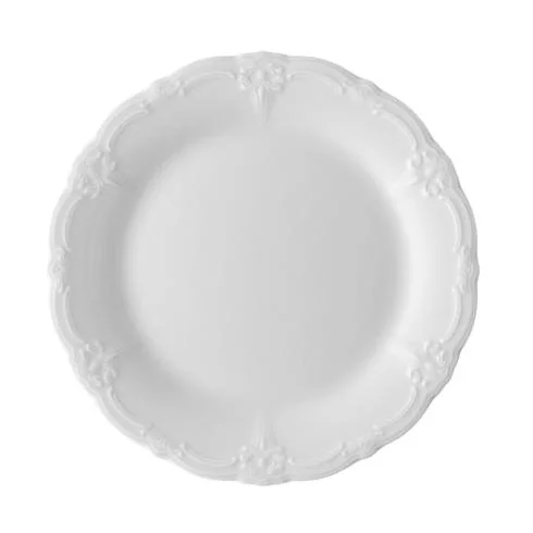 Brotteller 17 cm Fahne Baronesse Weiss
