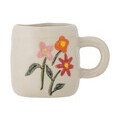 Tasse Millie H:6,5cm 110ml weiß Bloomingville