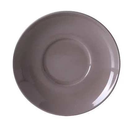 Kaffee-Untertasse 15 cm Solid Color Kiesel