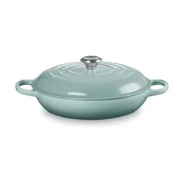 Gourmet-Profitopf mit Deckel 30 cm Signature Sea Salt Le Creuset