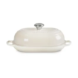 Brot Bräter oval 29 cm meringue Guss Le Creuset