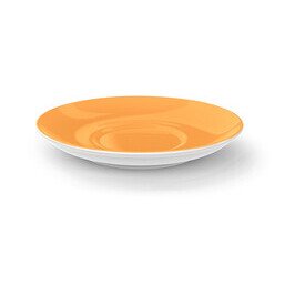 Kaffee-Untertasse 14 cm Solid Color Mandarine Dibbern