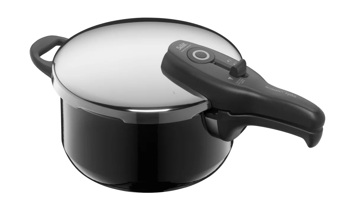 Schnellkochtopf 4,5 l Sicomatic t-plus schwarz
