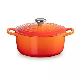 Bräter mit Deckel 24 cm Signature Ofenrot Le Creuset