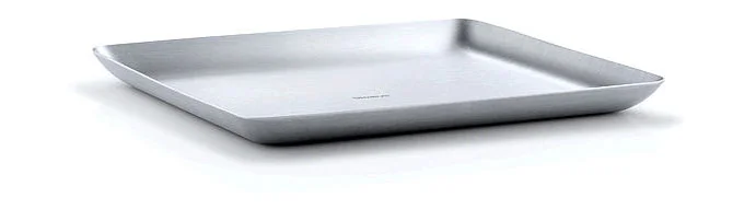 Tablett 20x17 cm Basic edelstahl