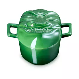 Star Trek Pearlized Bamboo Green Gorn-Mini-Cocotte 0,3 l Le Creuset