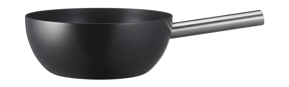 Caquelon 23 cm Aluminium Induktion schwarz