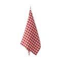Leinen-Geschirrtuch 45x65 cm Red Gingham Linen Tales