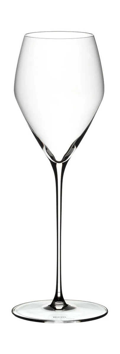 Champagner Weinglas mit Moussierpunkt 2er-Set Veloce klar