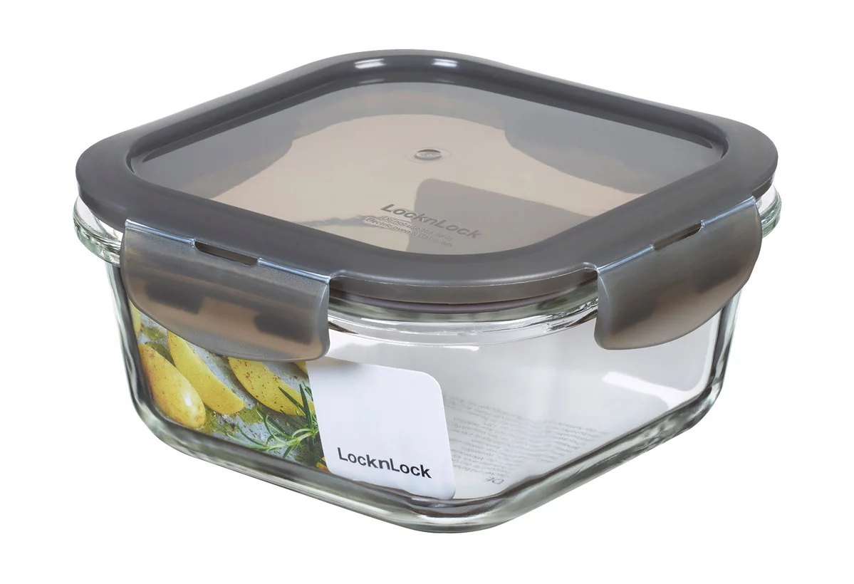 Frischhaltedose 0,5 l Oven Glass grau