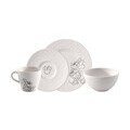 Frühstücks-Set 4tlg. Manufacture Rock blanc - Mickey Mouse Villeroy & Boch