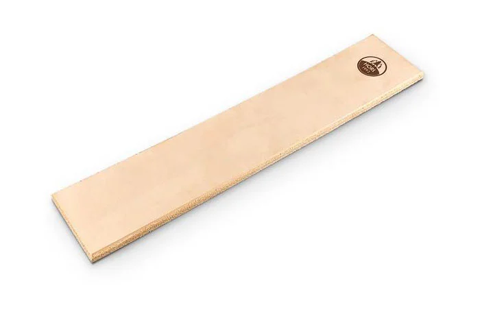 Abziehleder 25 cm natur