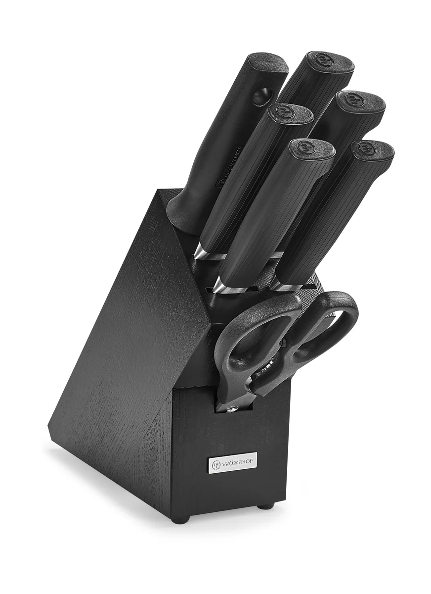 Partner Messerblock 8-tlg. schwarz