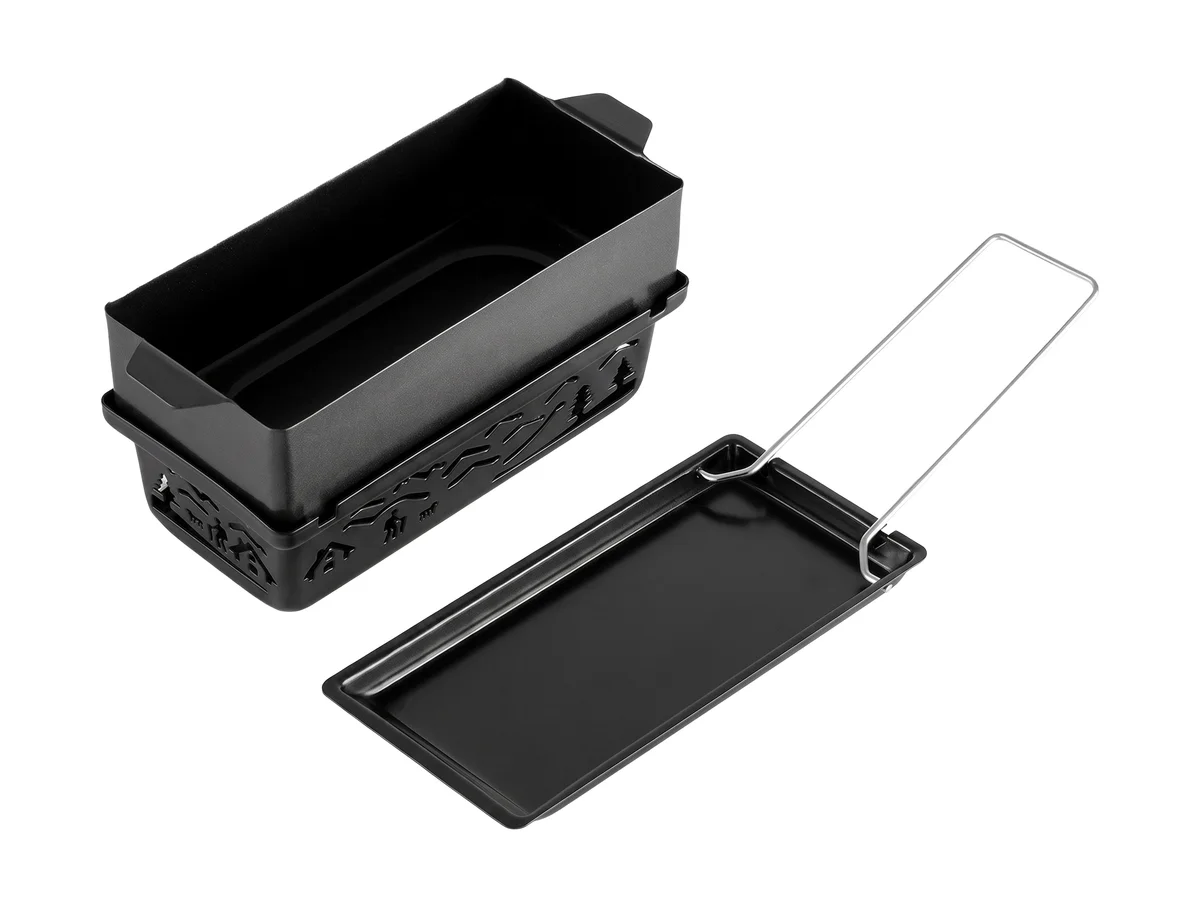 Tandem Candlelight Fondue- und Raclette-Set 10-tlg. schwarz
