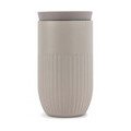 Reisebecher Tova Keramik innen Ø7,5x14cm 320ml beige Sagaform