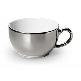 Kaffeetasse 0,25 l Solid Color Platin Dibbern